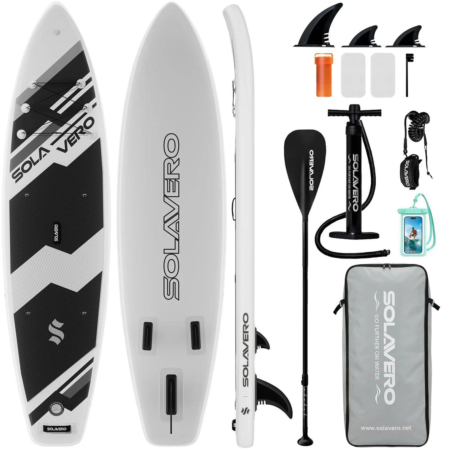 Inflatable Stand Up Paddle Board With Pump And Accessories