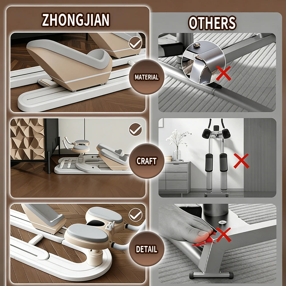 Spine Twist And Stretch Trainer For LowImpact Home Gym