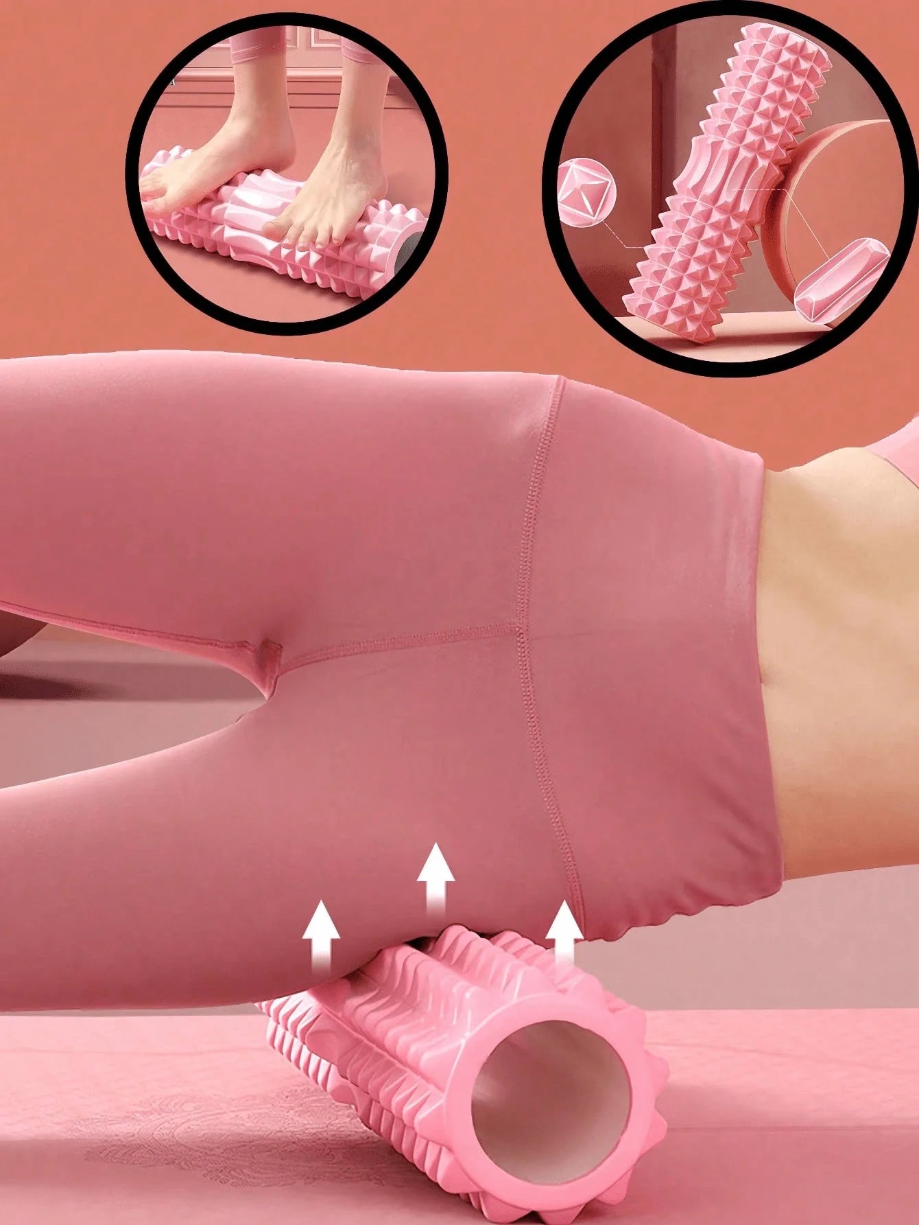 Foam Yoga Massage Roller For Muscle Relaxation