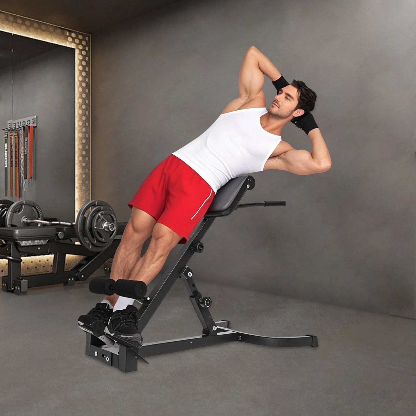 Roman Chair Abdominal Bench For Core Strength And Posture