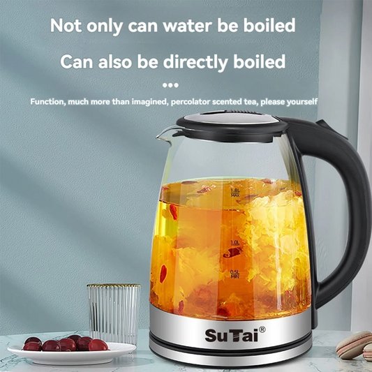 Electric Glass Water Kettle With Auto Shutoff