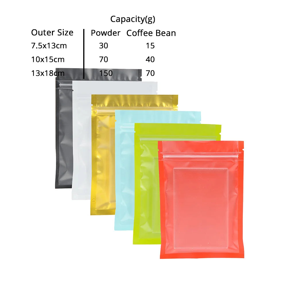 VoluPack Resealable Ziplock Food Storage Bags