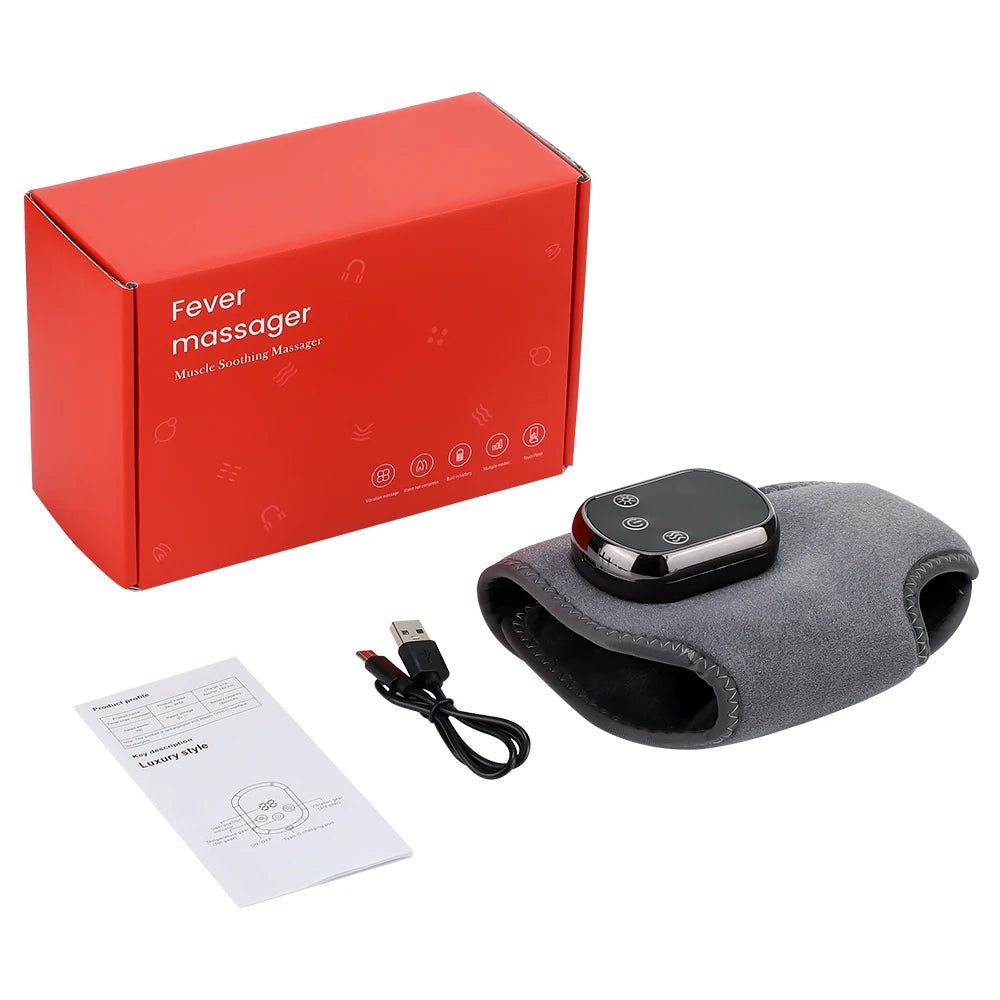Hailicare Electric Foot Ankle Massager Heat and Vibration
