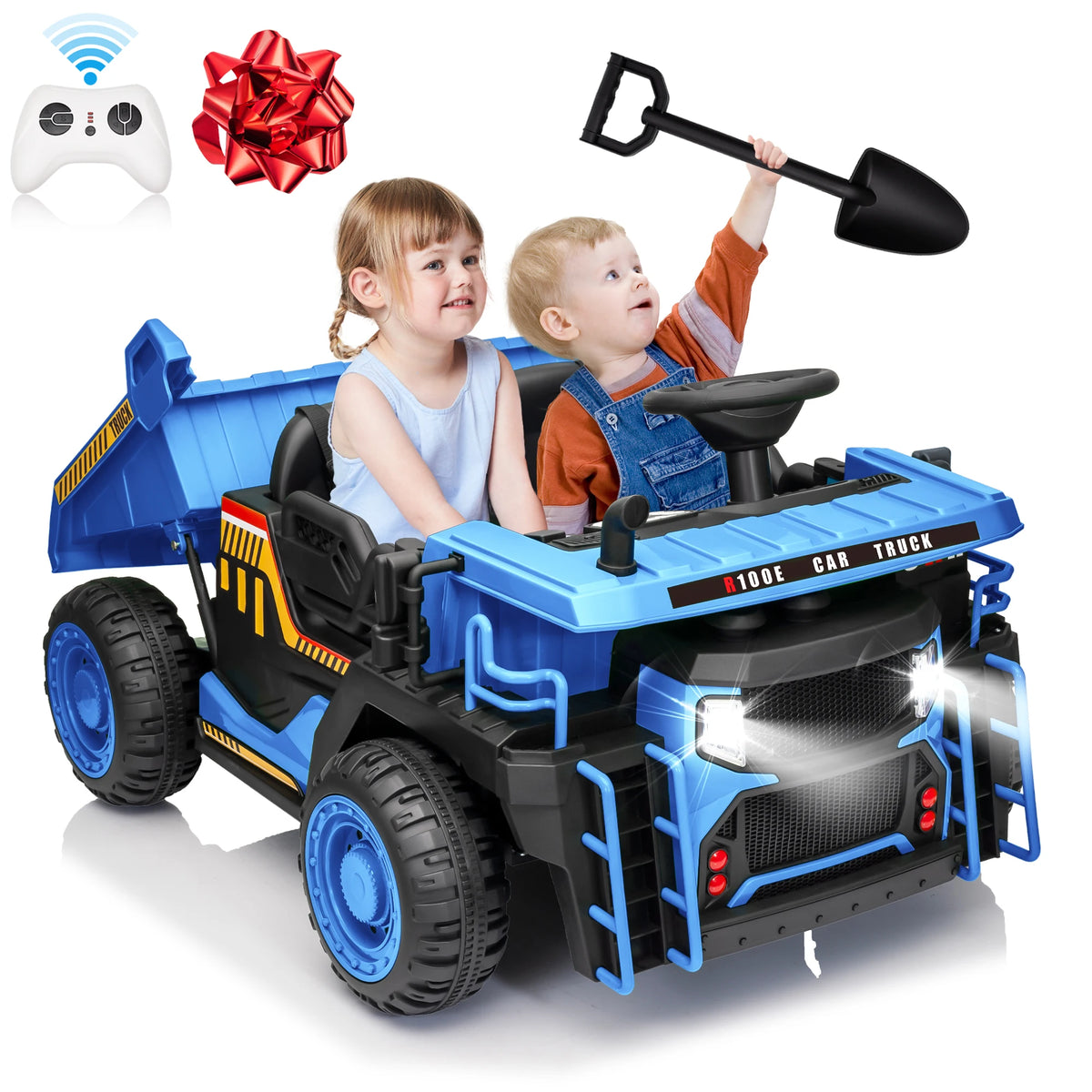 JoyRacer 24V Ride On Dump Truck Remote Control