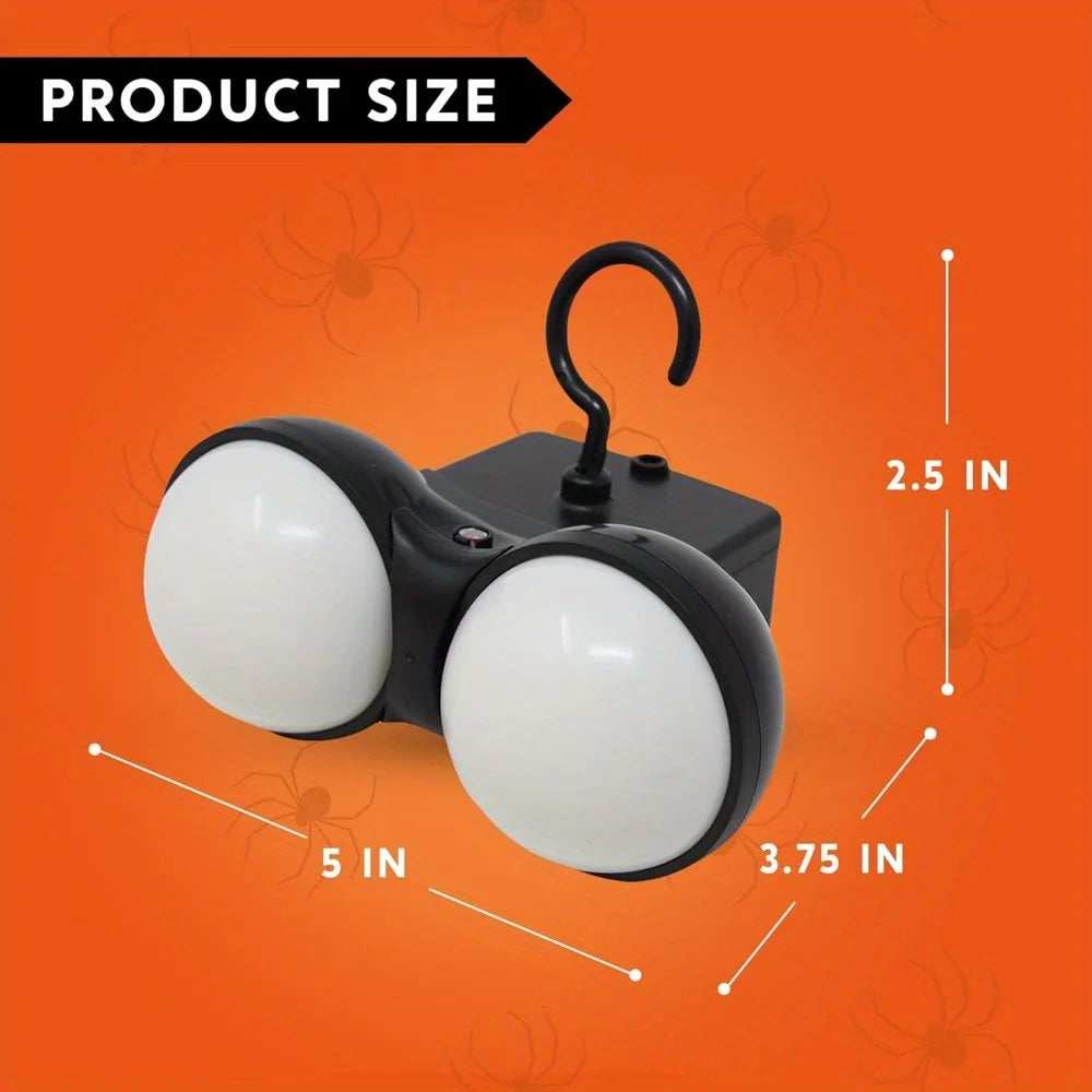 Joyfy Spooky Peeping Eyes Halloween Lights Timer 3 Pack