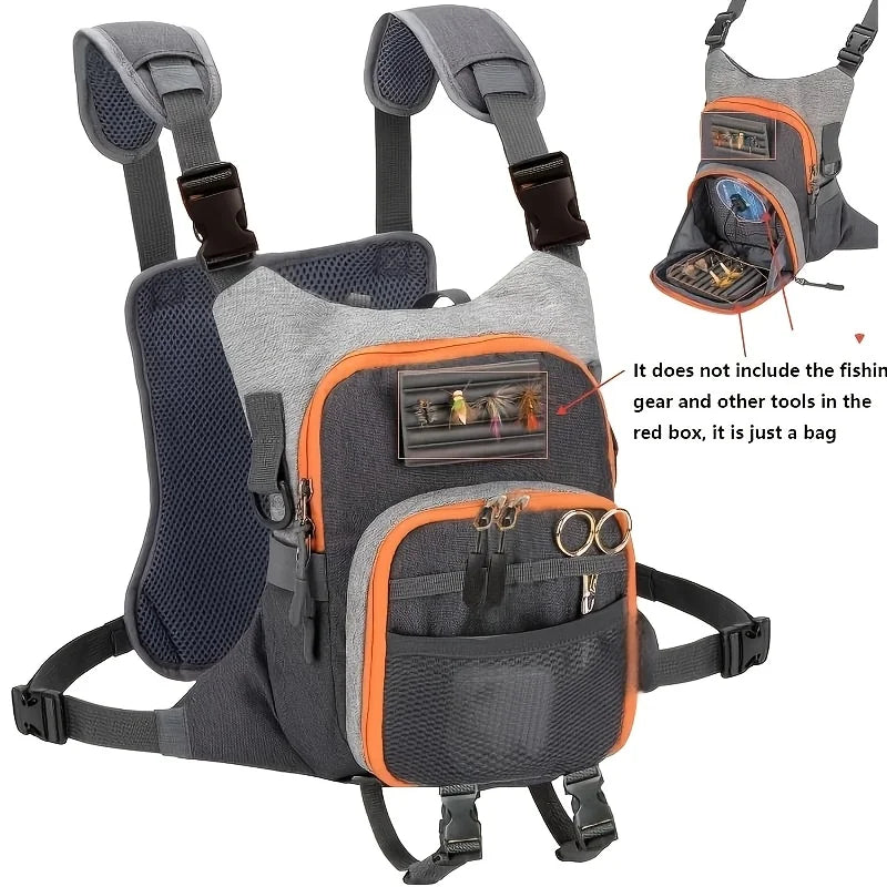 Lightweight Fly Fishing Chest Tackle Pack