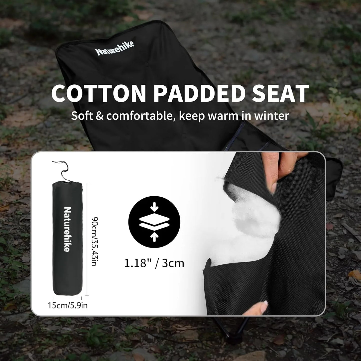 Naturehike Sea Star Recliner Folding Moon Chair