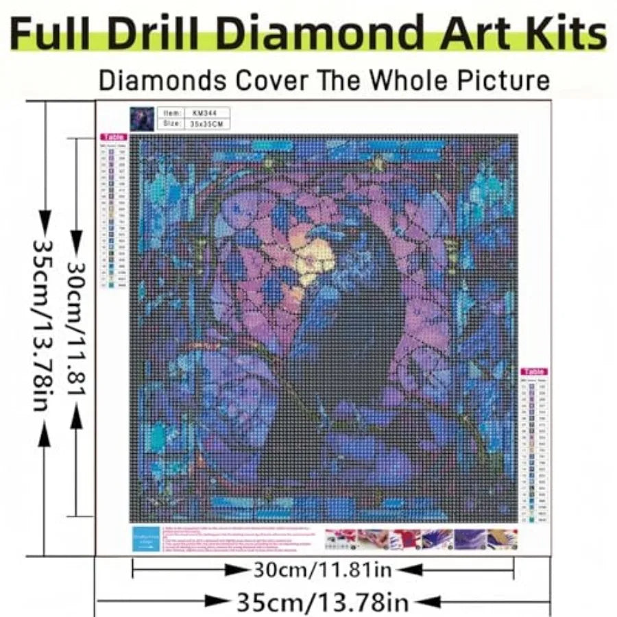 Diamond Painting Kit for Adults 5D Beginners DIY Full Drill