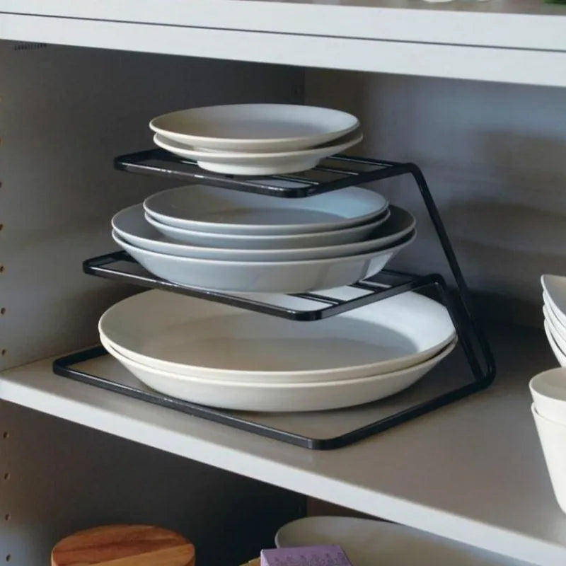 Iron Dish Drain Rack With Sorting Tray