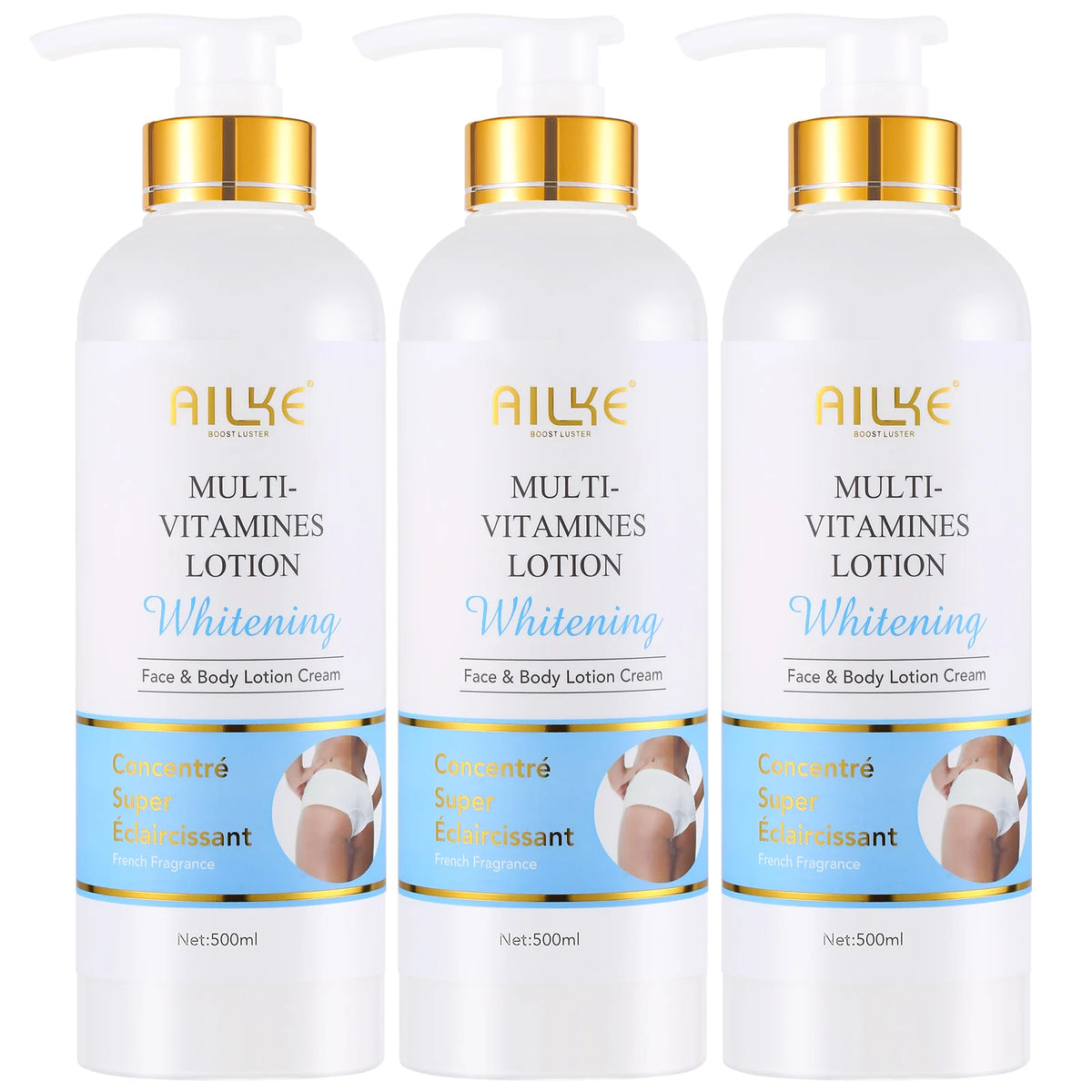 AILKE Whitening Body Lotion Brightens Dark Spots