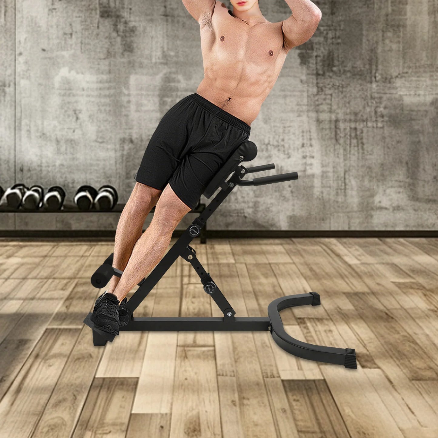 Roman Chair Abdominal Bench For Core Strength And Posture