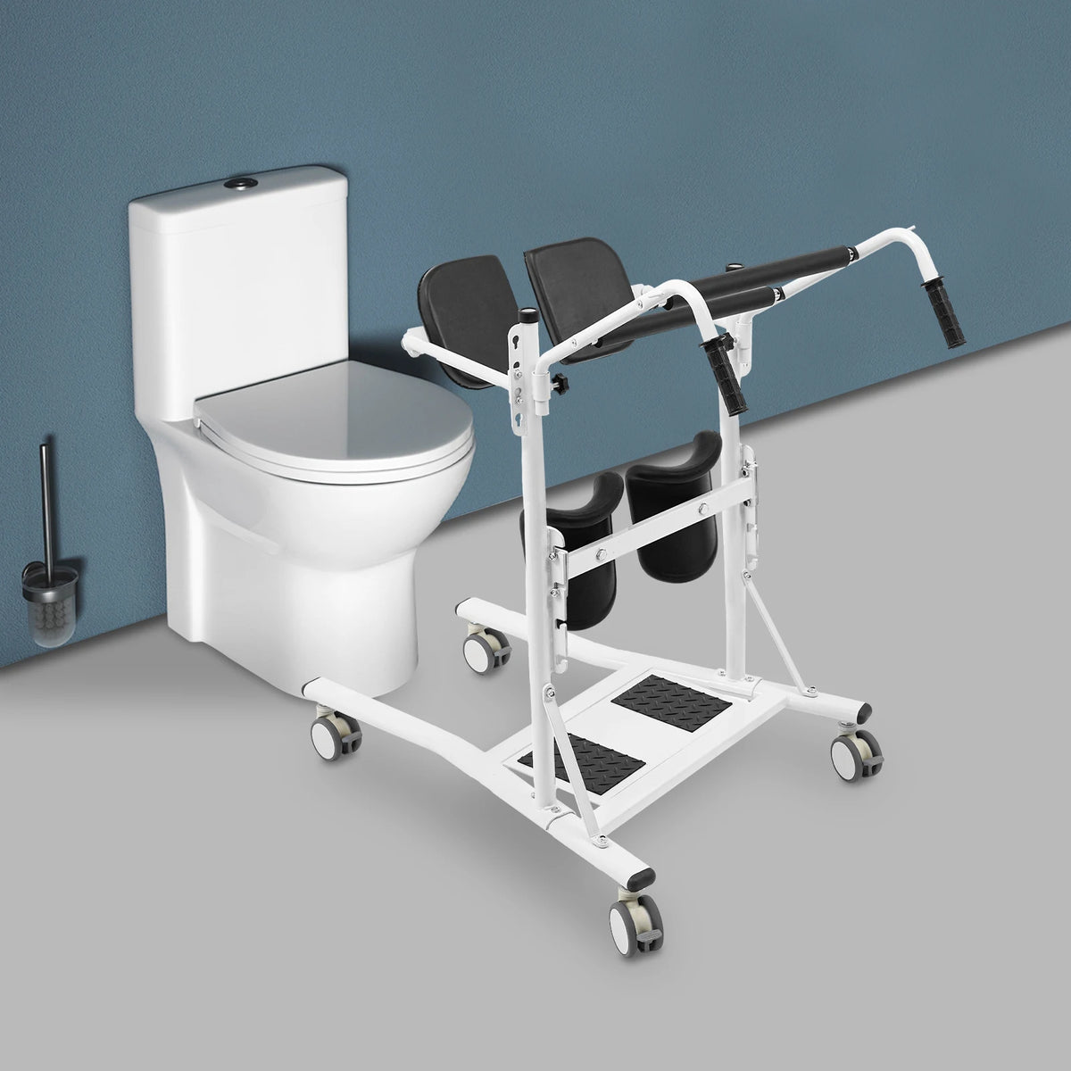 Standing Patient Transfer Lift 264.55lb With Swivel Casters