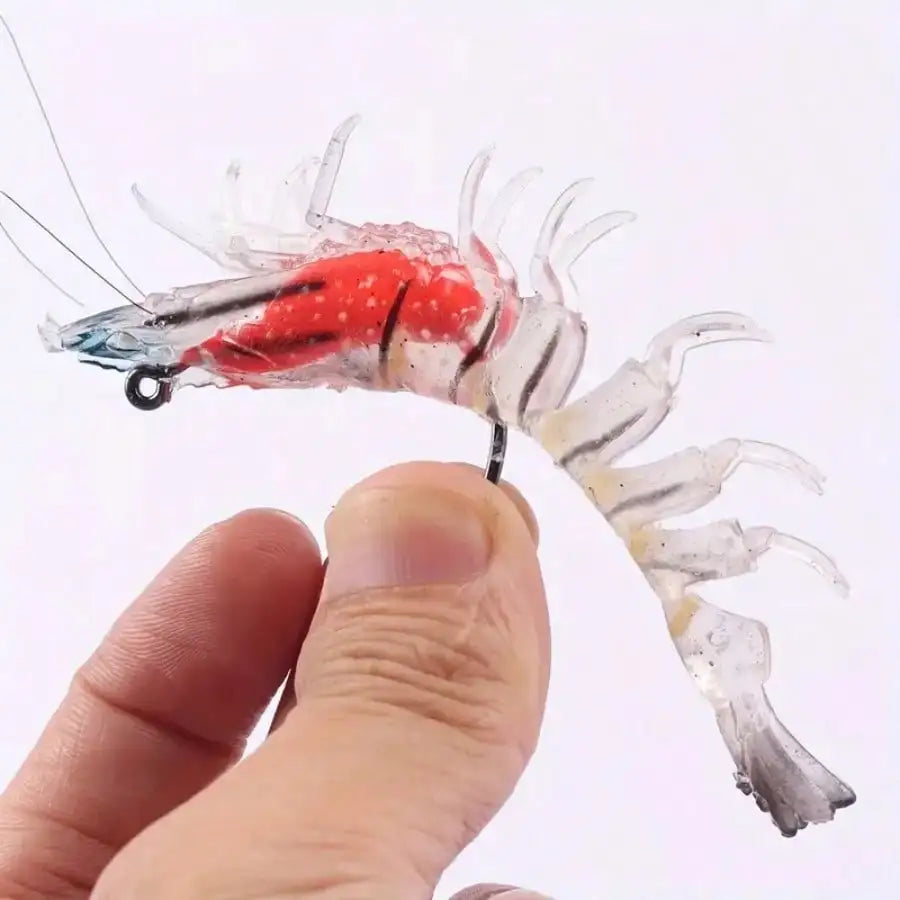 Soft Shrimp Soft Plastic Swimbaits Fishing Lure