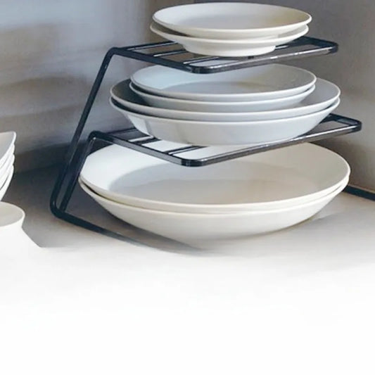 Iron Dish Drain Rack With Sorting Tray