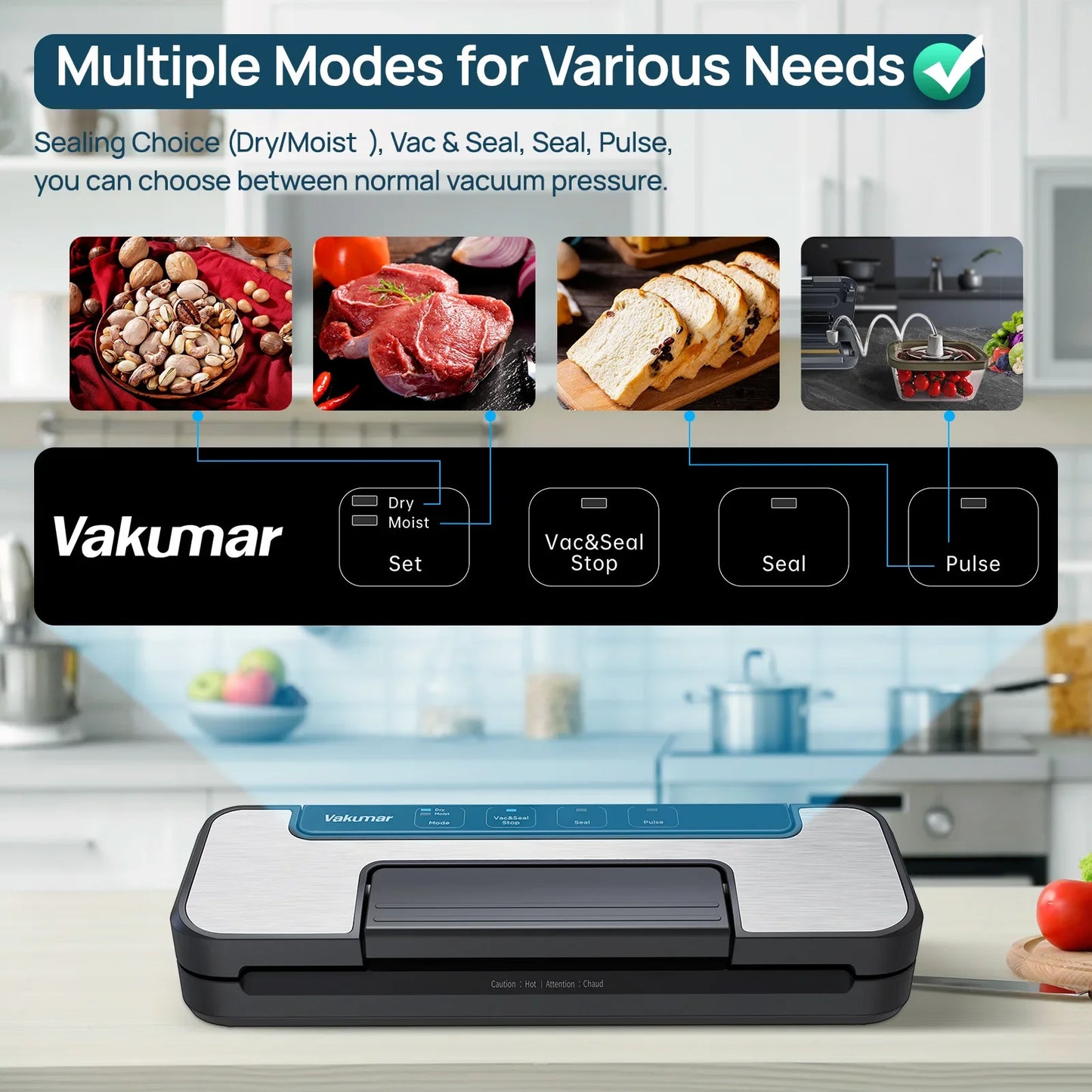 Vakumar Automatic Vacuum Sealer Machine