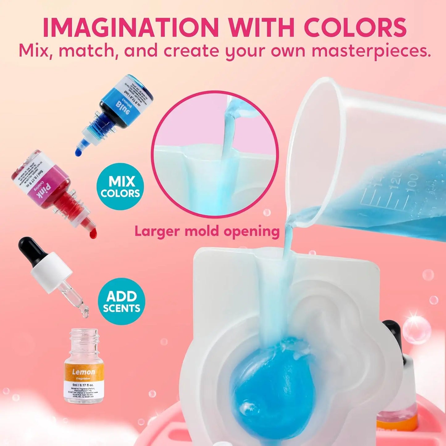 Joyfy Unicorn Soap Making Kit For Kids Craft Activity