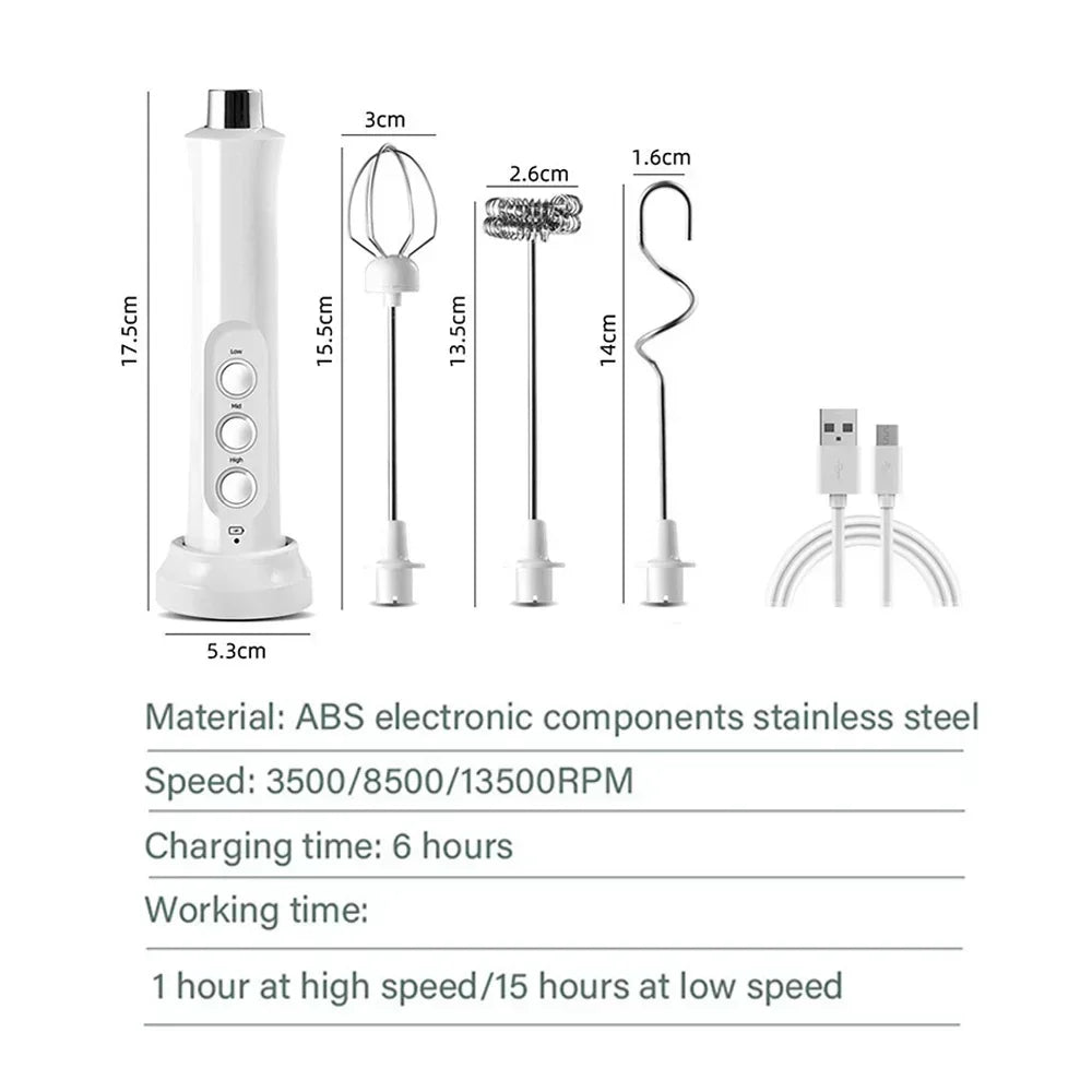 Stonego Rechargeable Handheld Milk Frother