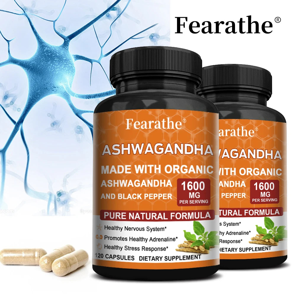SOOMIIG Organic Ashwagandha For Stress And Mood Support
