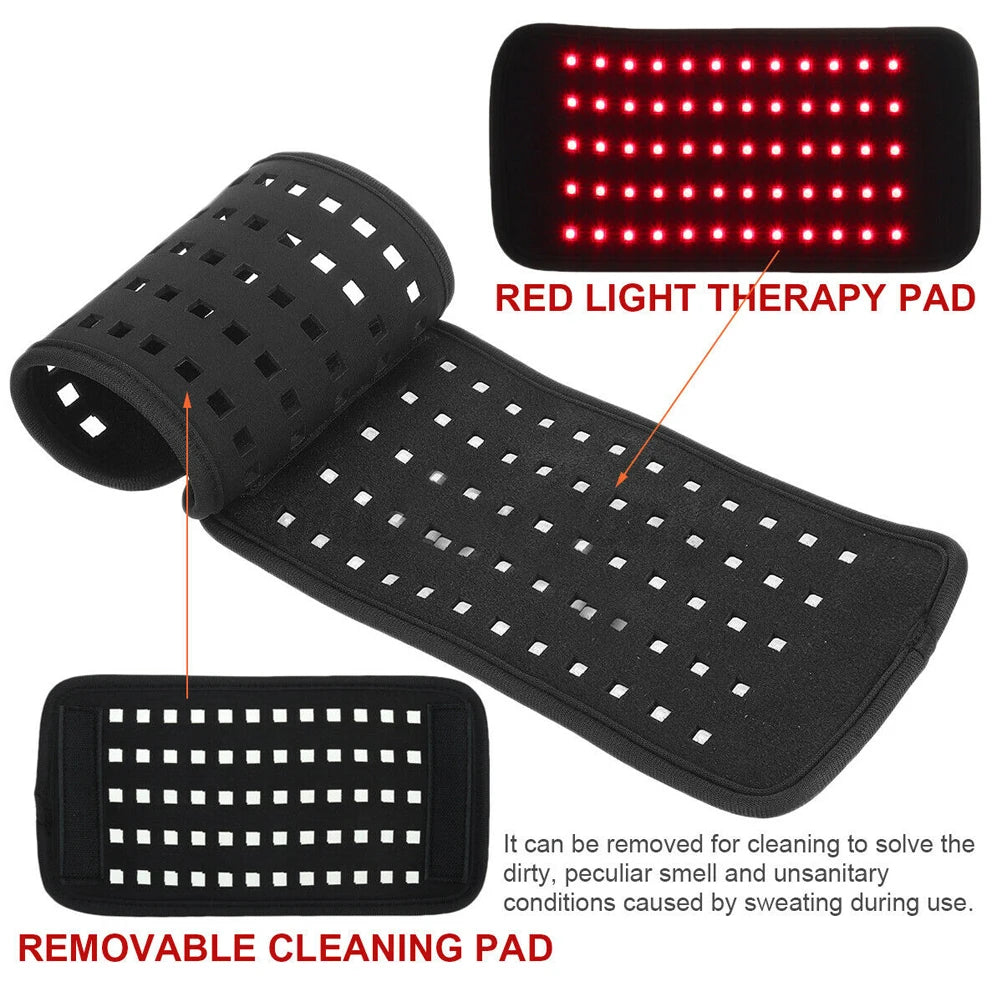 Infrared LED Light Therapy Pad for Face and Body