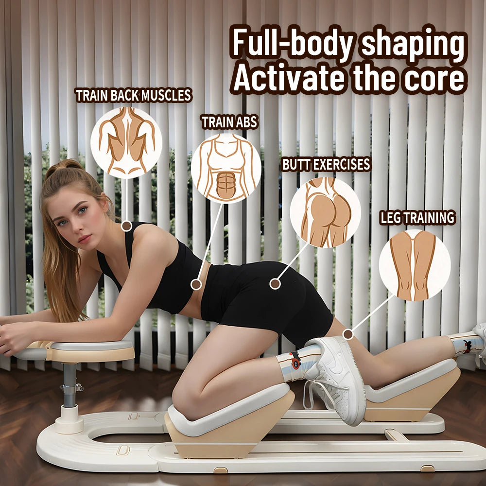 Spine Twist And Stretch Trainer For LowImpact Home Gym