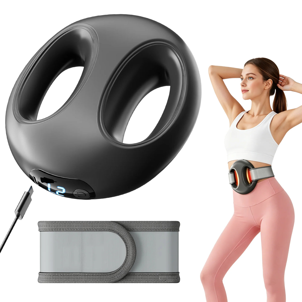 Leercon Fascia Ring Massager For Deep Tissue Relief