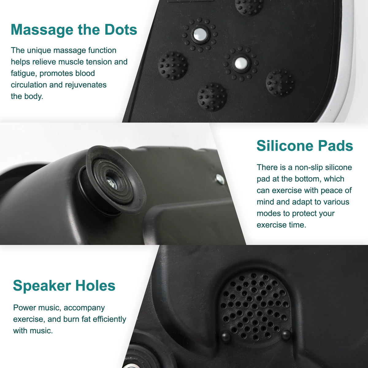 Vibration Plate Exercise Machine For Home Body Shaping