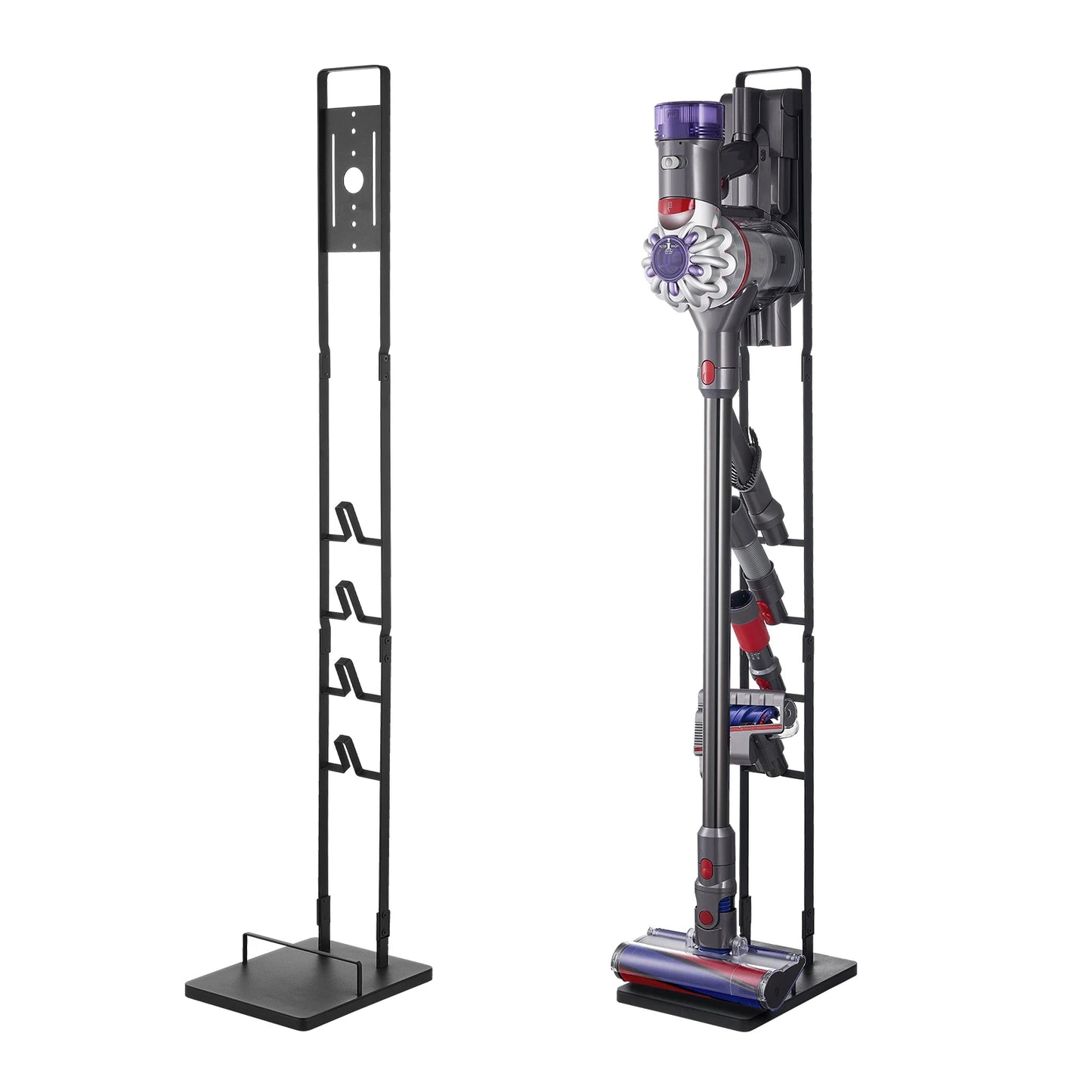SucceBuy Vacuum Stand With 4 Hooks For Dyson