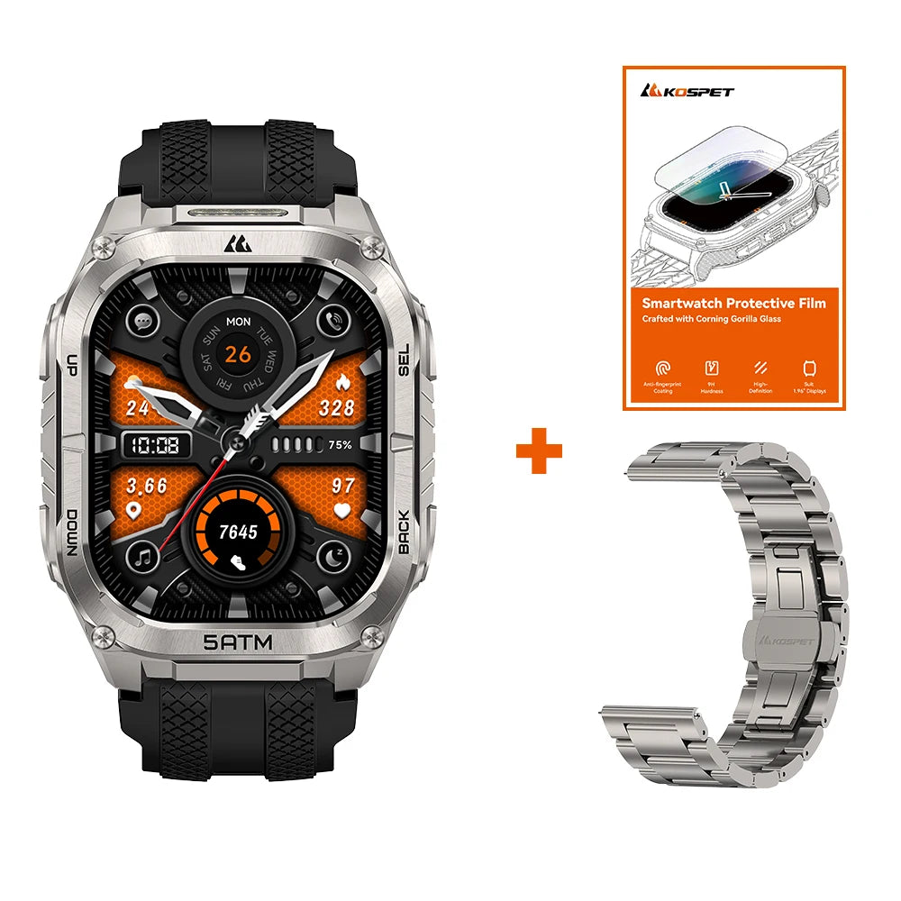 KOSPET Tank M4C GPS Smartwatch For Men
