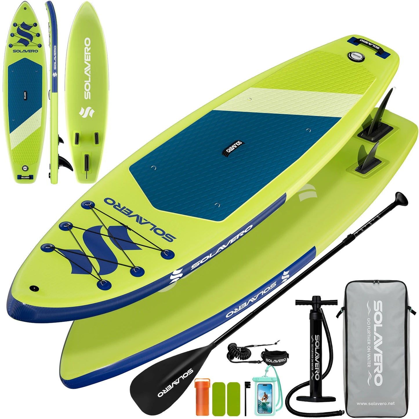 Inflatable Stand Up Paddle Board With Pump And Accessories