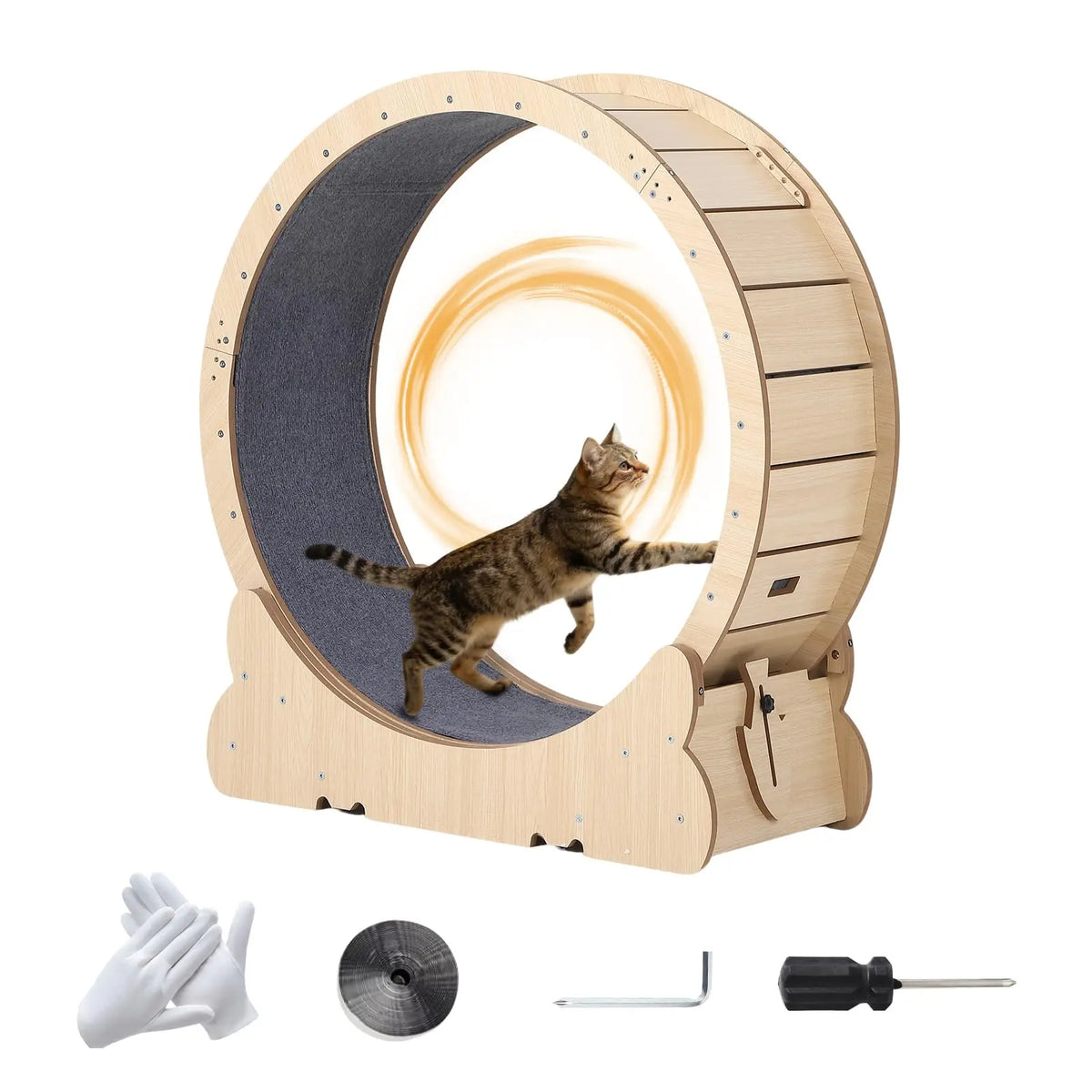 HiMISS Cat Exercise Wheel For Indoor Cats