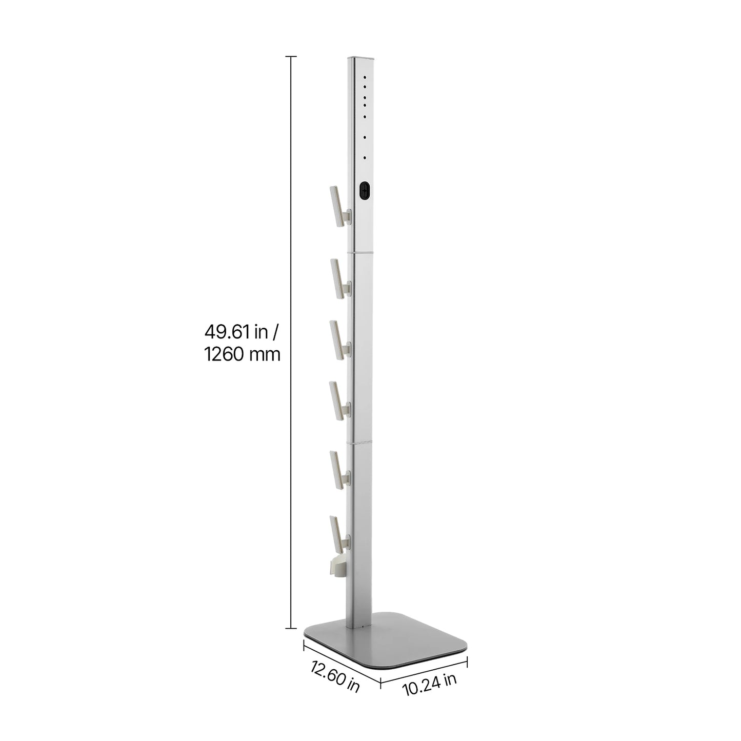SucceBuy Vacuum Stand With 4 Hooks For Dyson