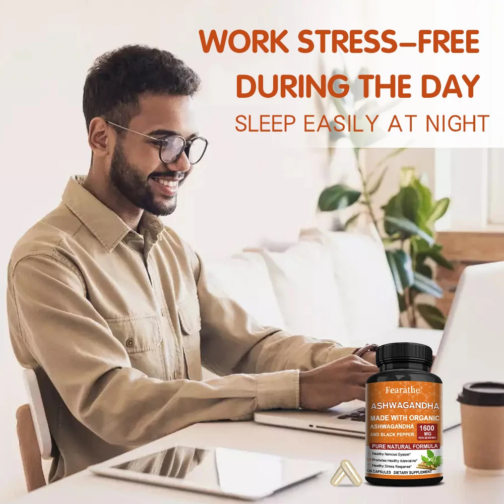 SOOMIIG Organic Ashwagandha For Stress And Mood Support