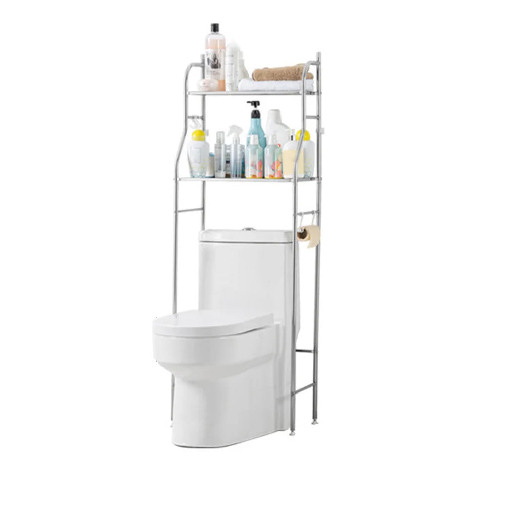 Studyset Over Toilet Storage Shelf 2 Tier Freestanding