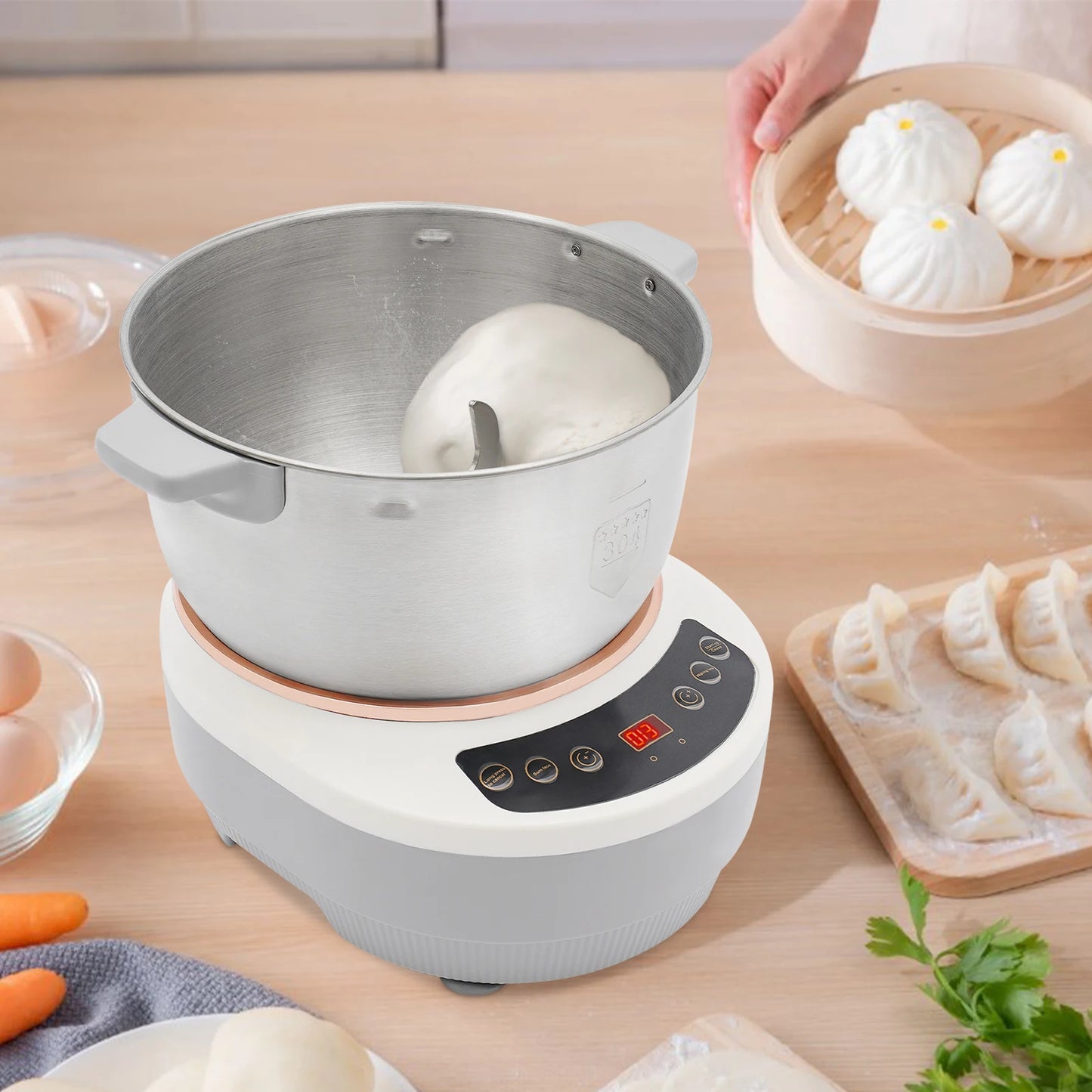 5L Stainless Steel Electric Dough Maker