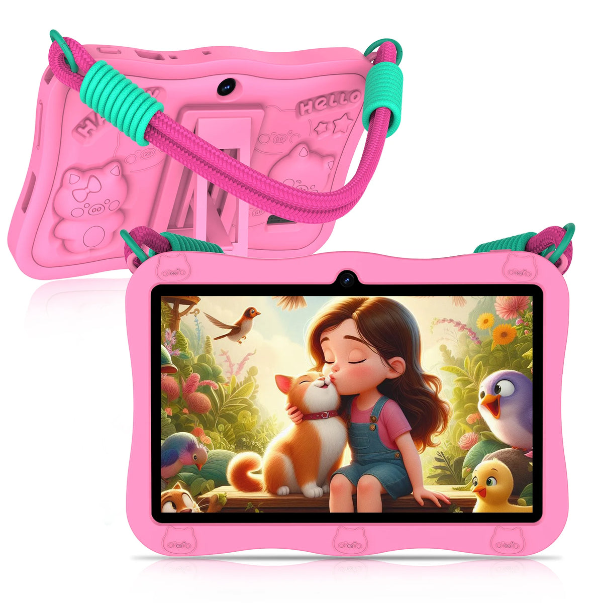 PRITOM Kids Tablet Android 13 Toddler Parental Controls