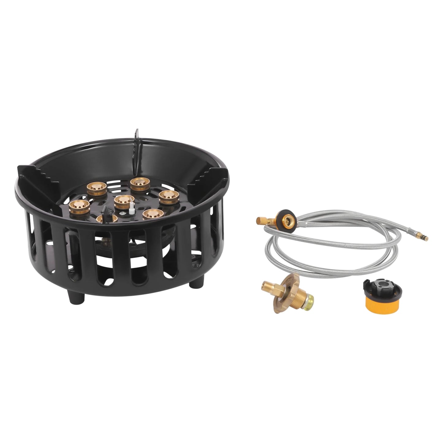Portable Butane Camping Stove 21000W With Adapters
