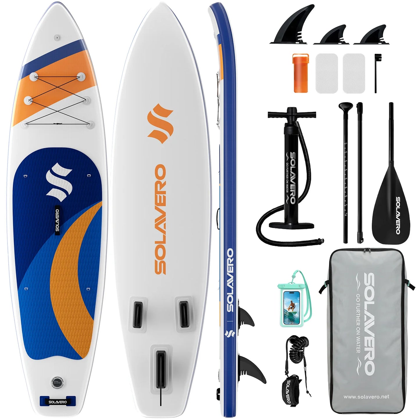 Inflatable Stand Up Paddle Board With Pump And Accessories