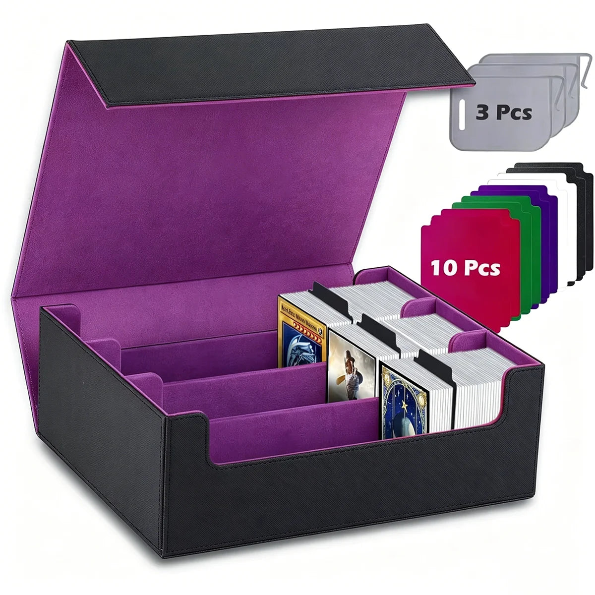 Pu Leather Microfiber Lined Card Deck Box