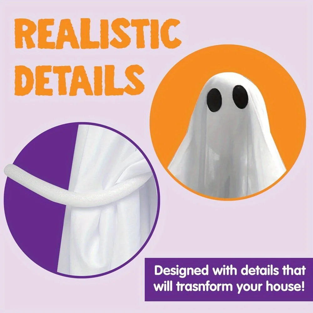 Joyfy Halloween Hanging Ghost Light With Blue LED
