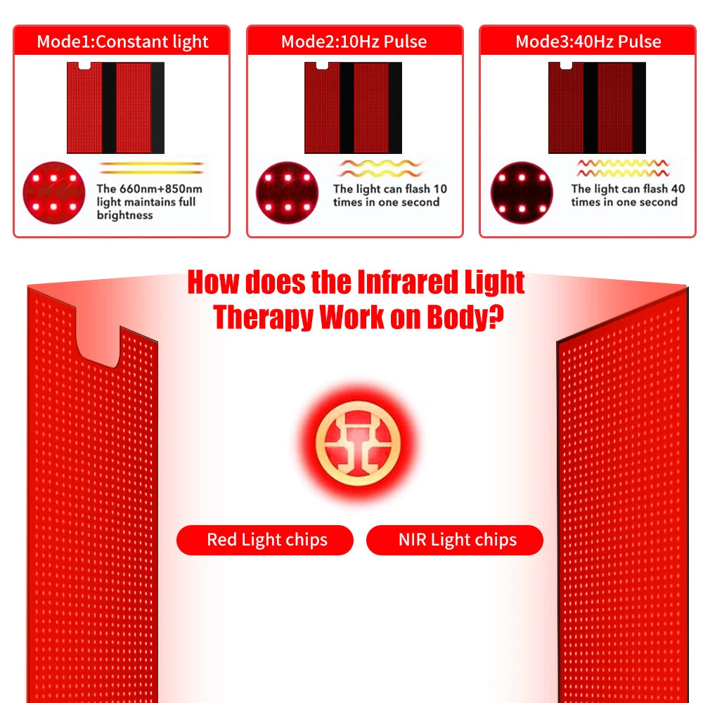 Full Body LED Infrared Relaxation Sleeping Bag