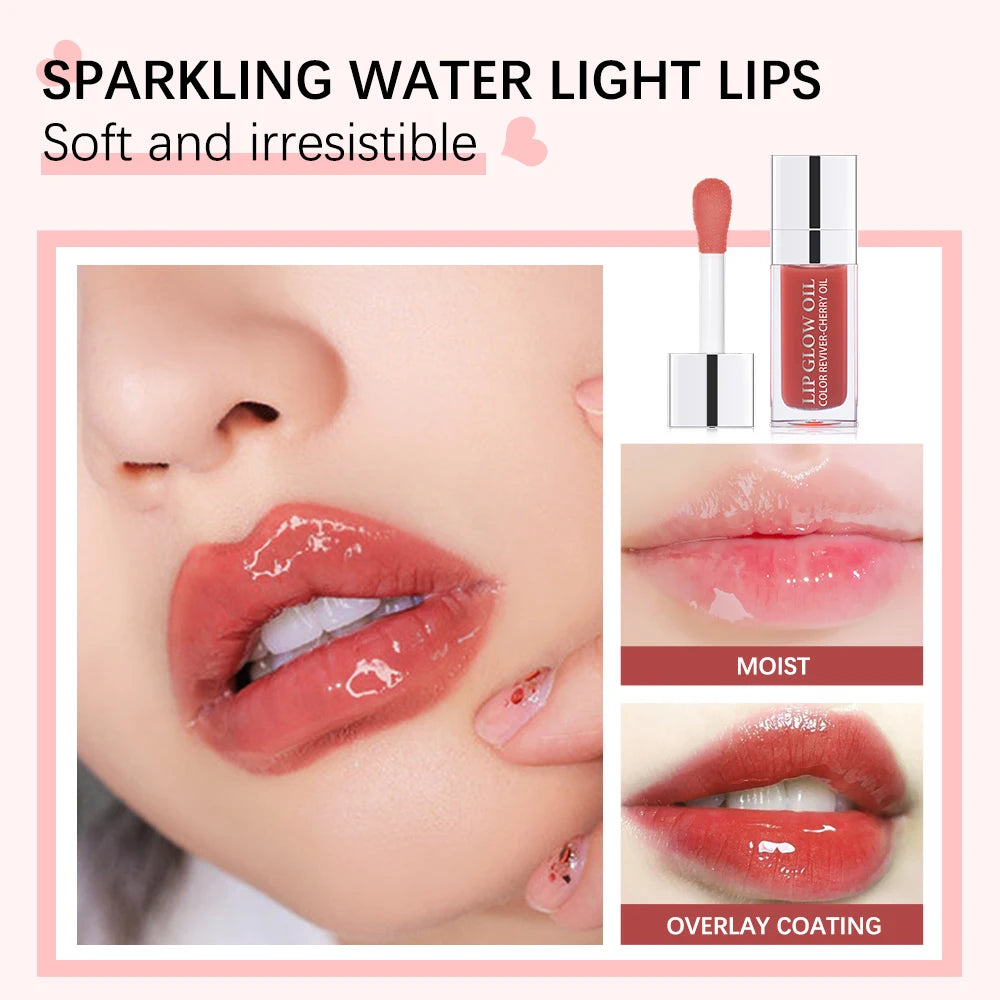 ibcccndc Glassy Lip Glow Oil Hydrating Lip Care