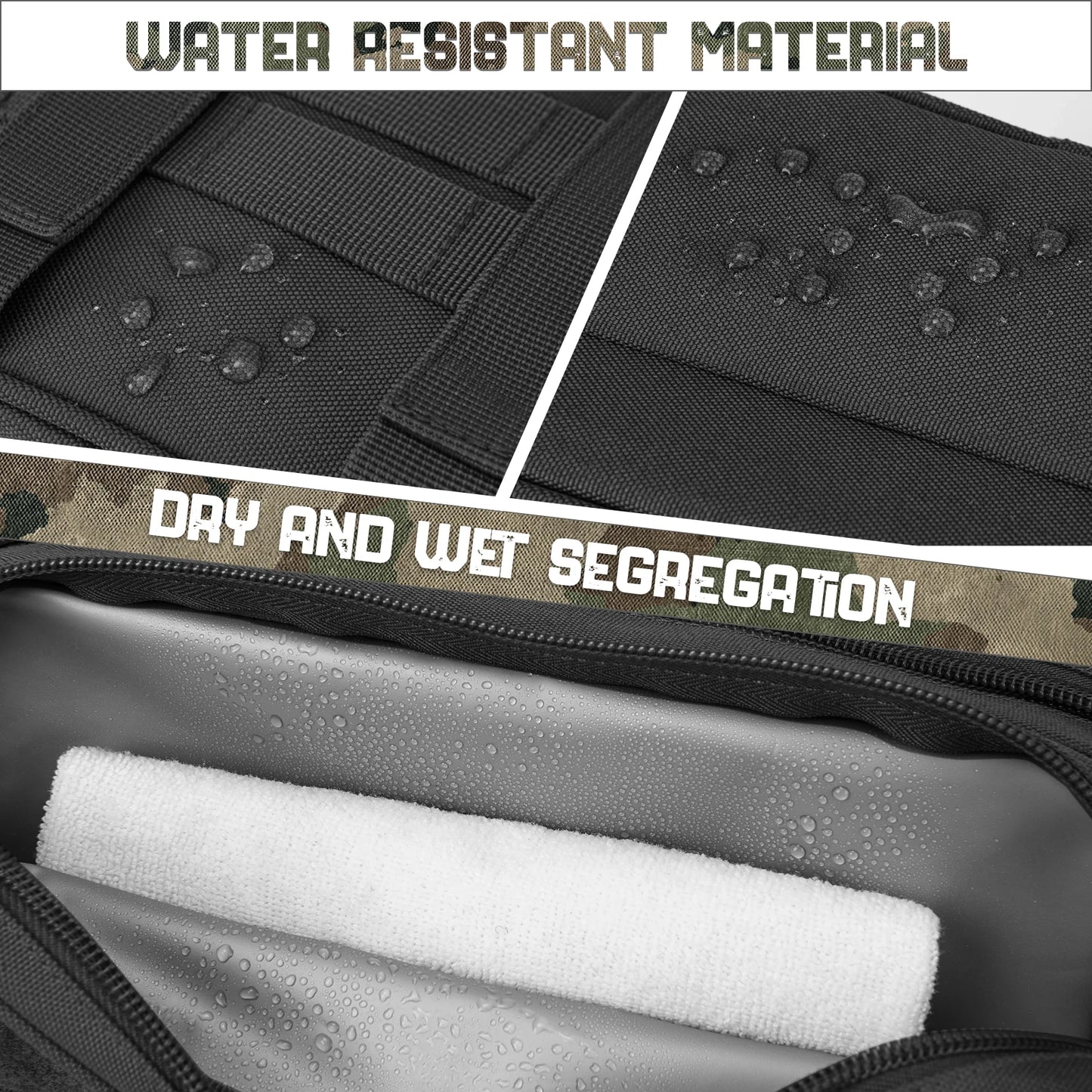 ReFire Gear Men's Toiletry Bag Travel Dopp Kit