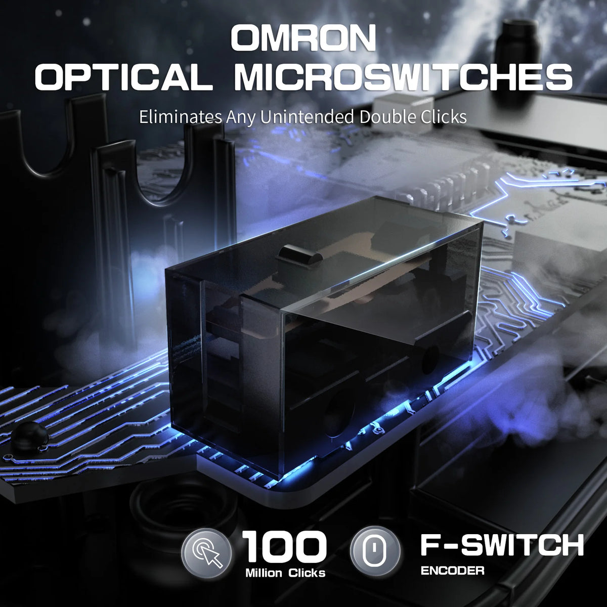 Attack Shark R2 Tri Mode Mouse 42000 DPI Optical Gaming Sensor