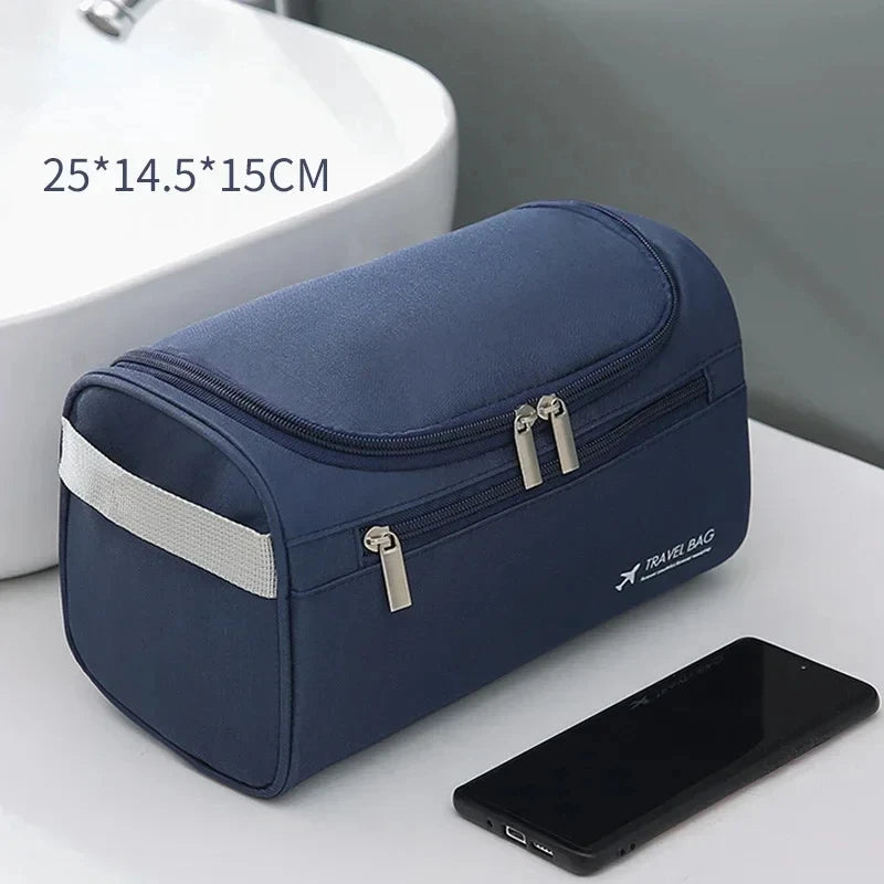 Leather Dopp Kit Toiletry Bag For Travel