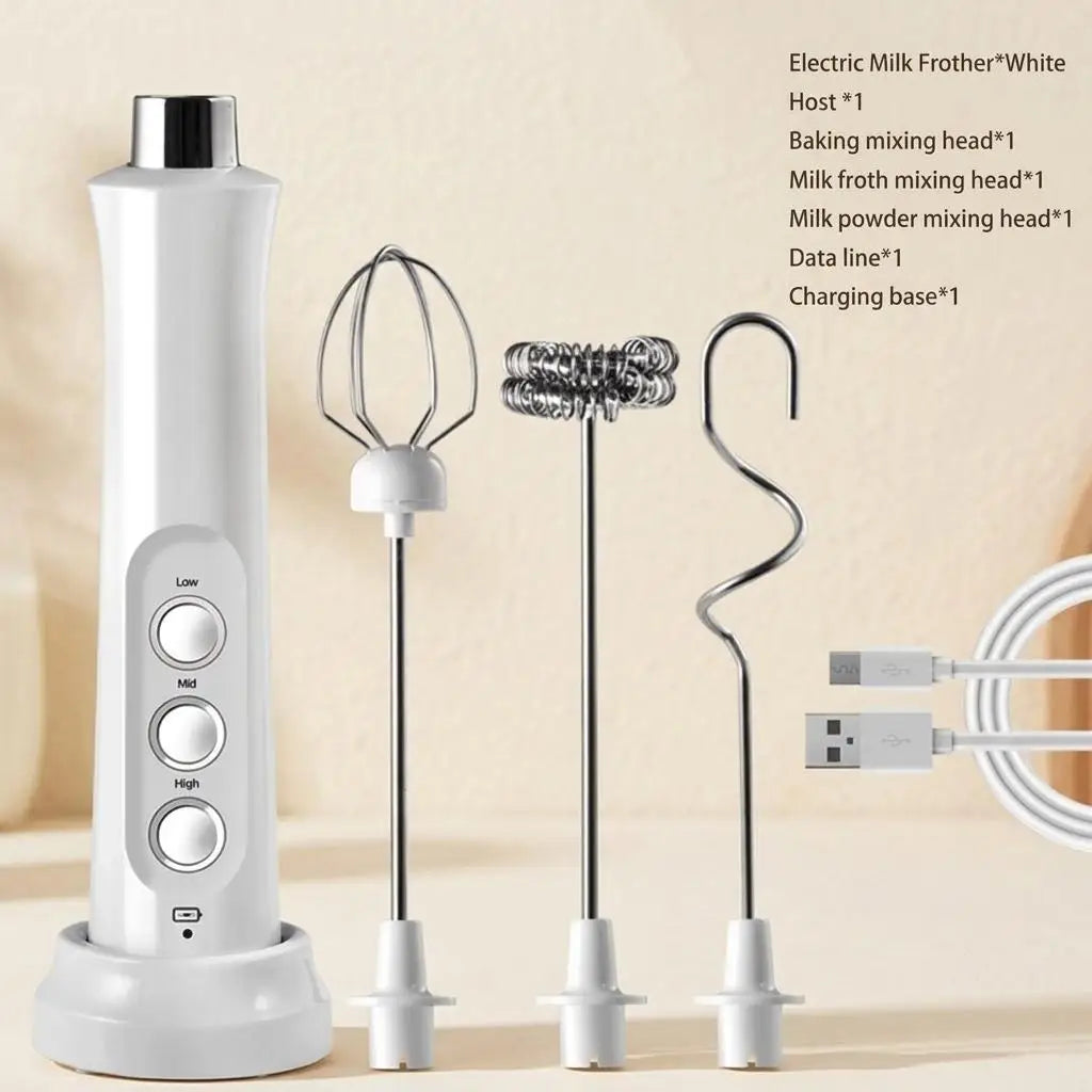 Stonego Rechargeable Handheld Milk Frother