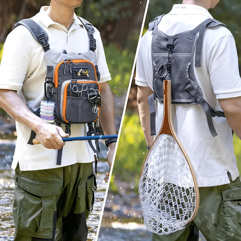 Lightweight Fly Fishing Chest Tackle Pack