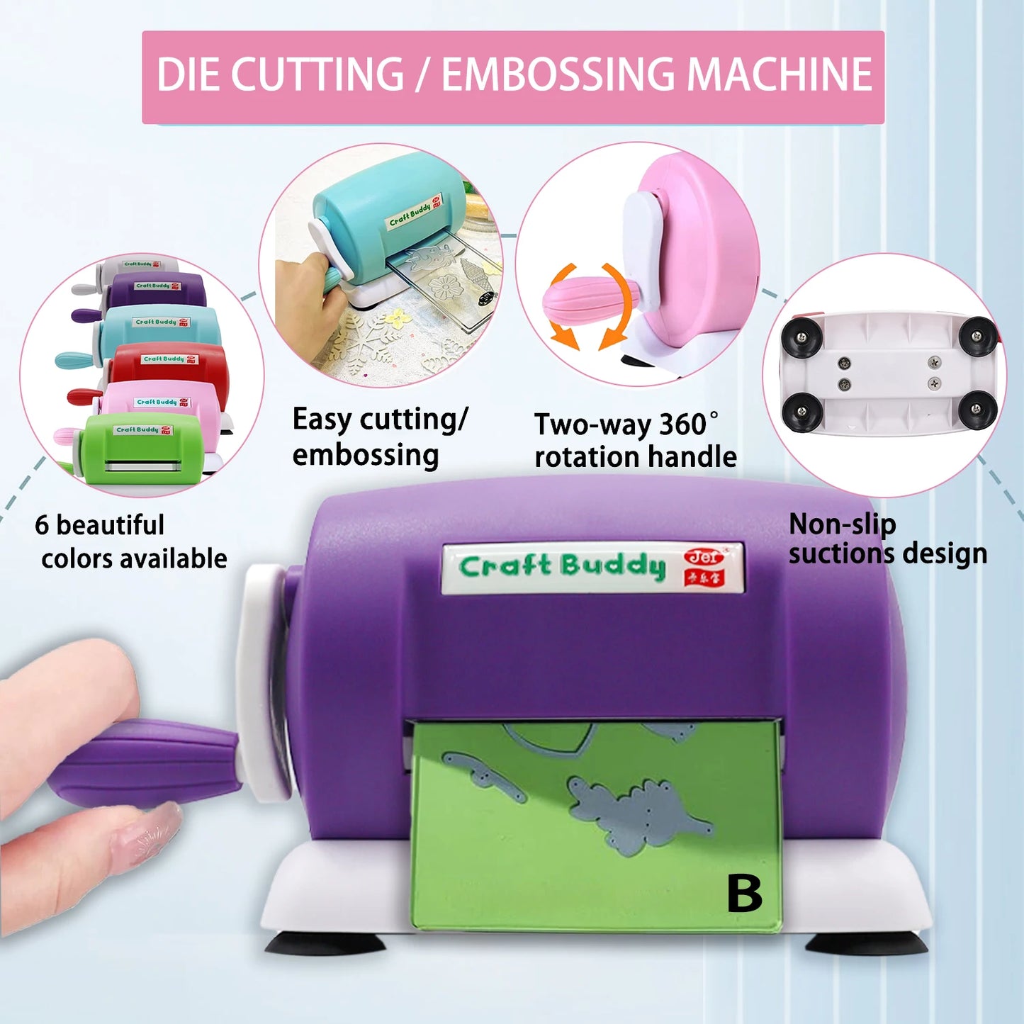 Die Cutting And Embossing Machine For Scrapbooking