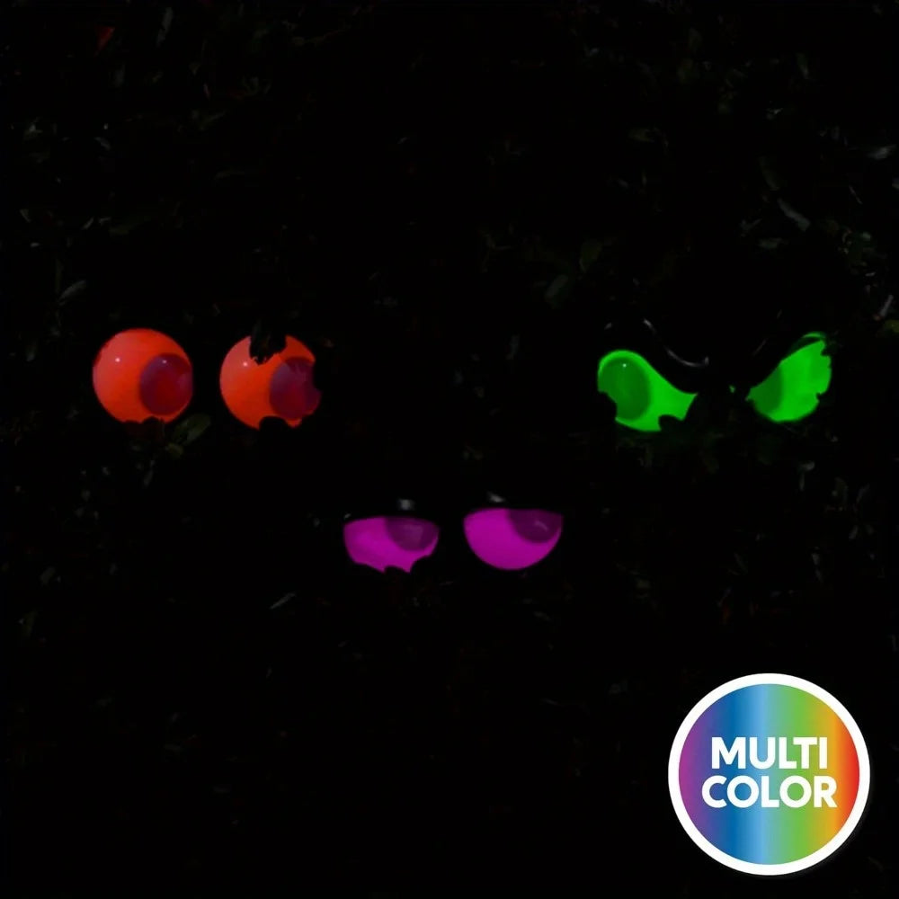 Joyfy Spooky Peeping Eyes Halloween Lights Timer 3 Pack