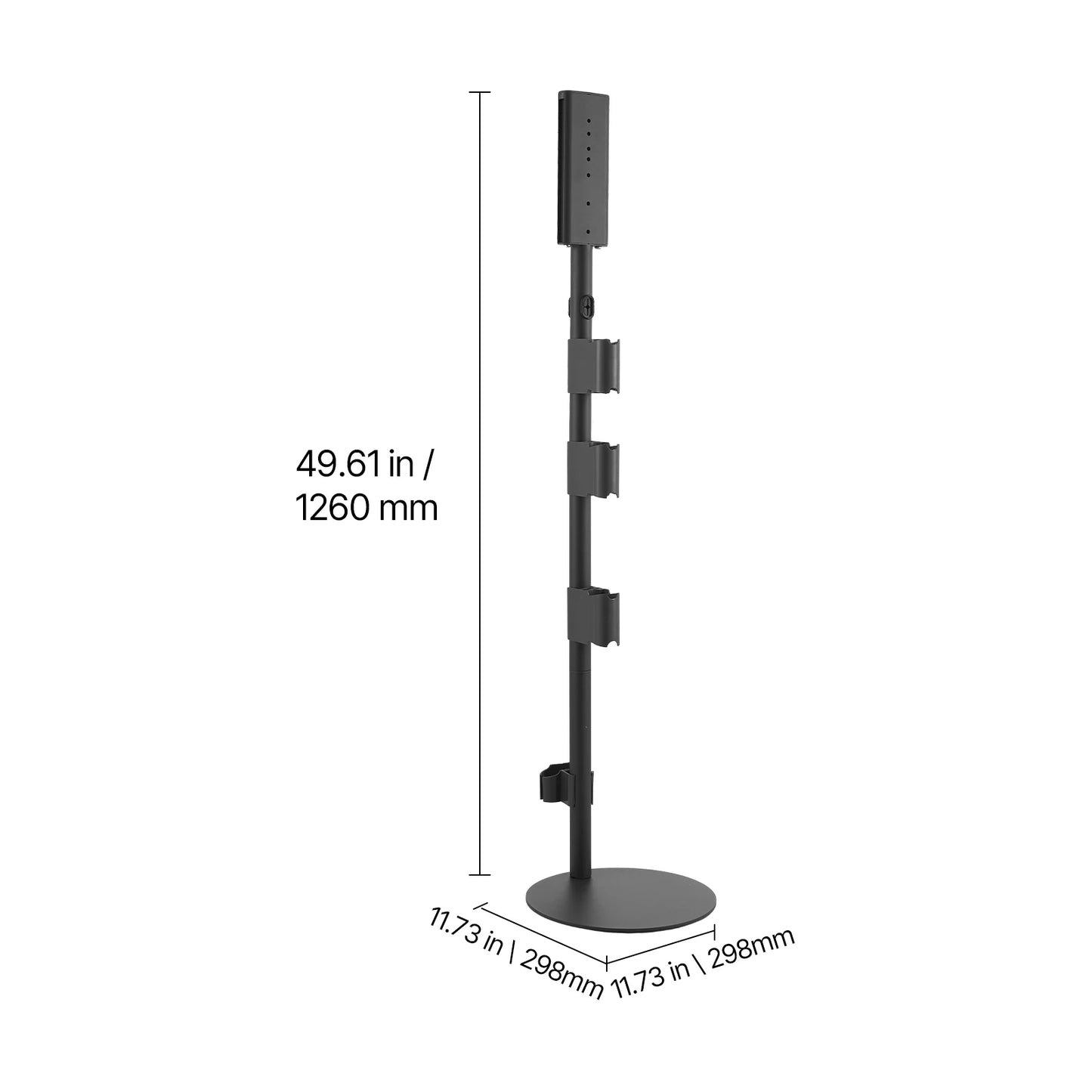 SucceBuy Vacuum Stand With 4 Hooks For Dyson