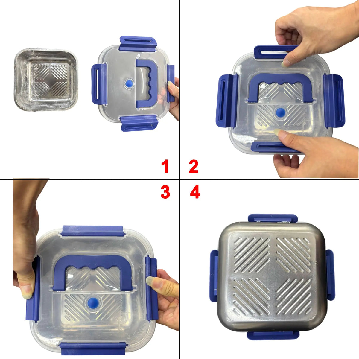 Yakimoto Stainless Steel Food Storage Containers
